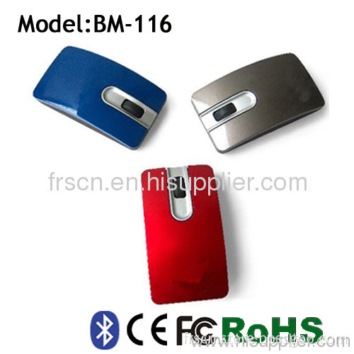 Bm-116 Mini Flat Wireless Bluetooth 3.0 Optical Mouse